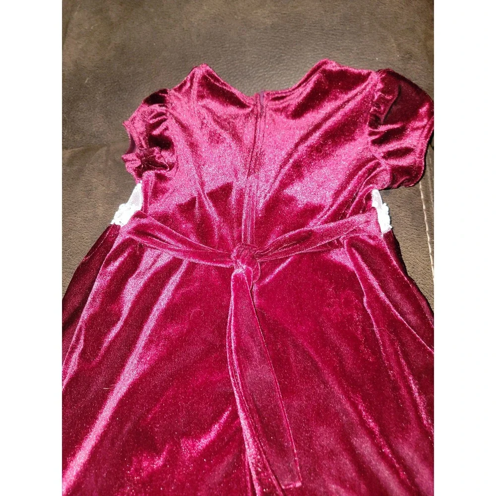 Rare too vintage‎ Christmas holiday rose dress size 5